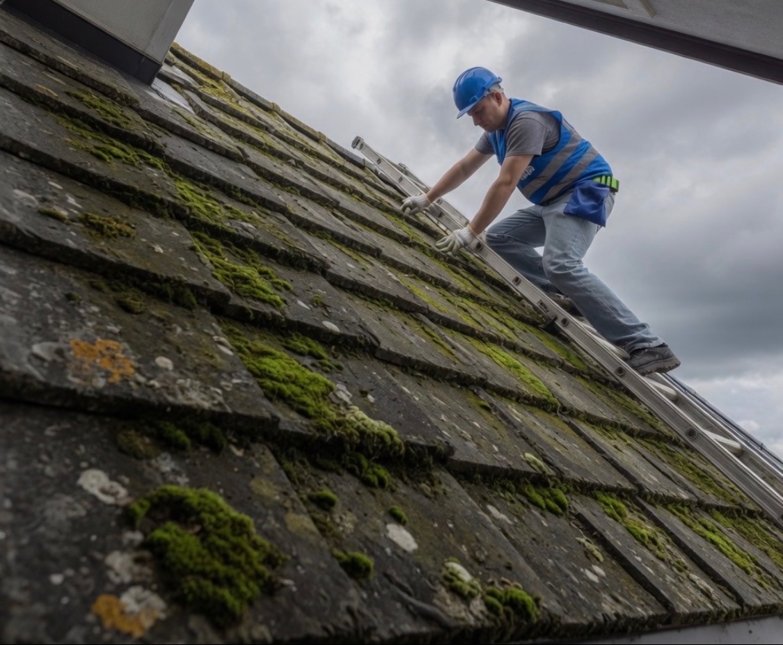 Slate roof